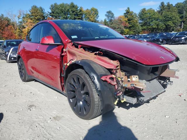 7SAYGDEF6PF616366 - 2023 TESLA MODEL Y RED photo 4