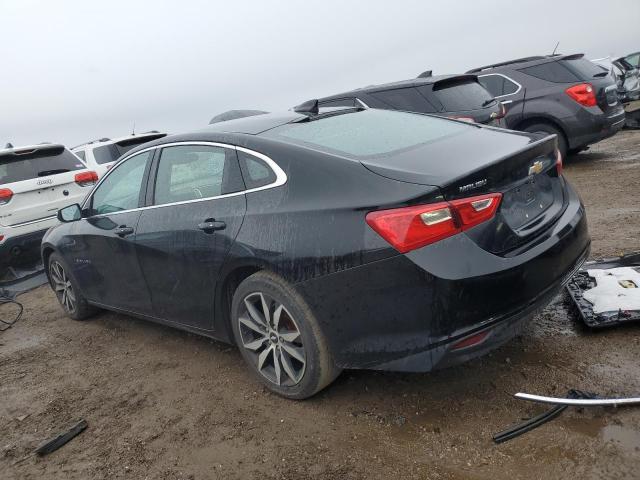 1G1ZE5ST1HF284382 - 2017 CHEVROLET MALIBU LT BLACK photo 2