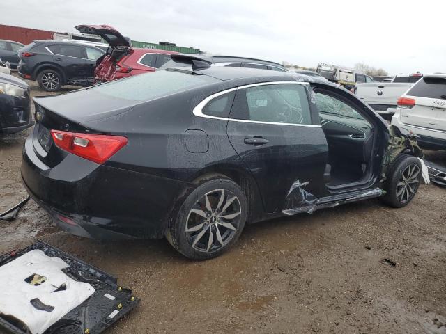 1G1ZE5ST1HF284382 - 2017 CHEVROLET MALIBU LT BLACK photo 3