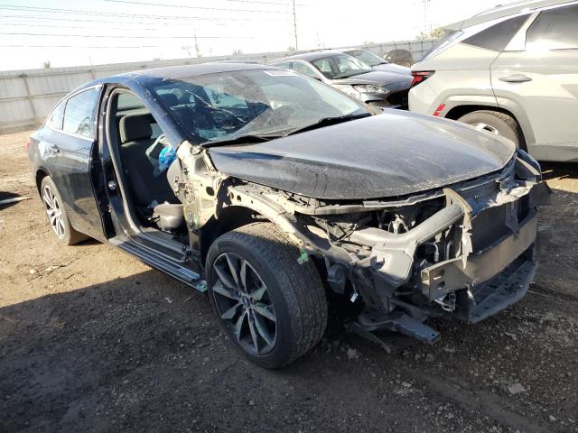 1G1ZE5ST1HF284382 - 2017 CHEVROLET MALIBU LT BLACK photo 4