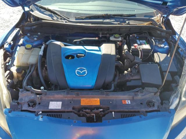 JM1BL1V70C1623757 - 2012 MAZDA 3 I BLUE photo 11