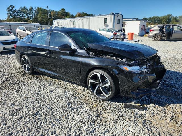 1HGCV1F39NA065227 - 2022 HONDA ACCORD SPORT BLACK photo 4