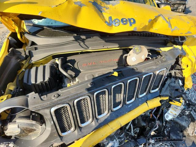 ZACCJBAB6HPG35980 - 2017 JEEP RENEGADE SPORT ყვითელი ფოტო 11