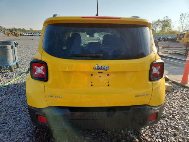 ZACCJBAB6HPG35980 - 2017 JEEP RENEGADE SPORT ყვითელი ფოტო 6