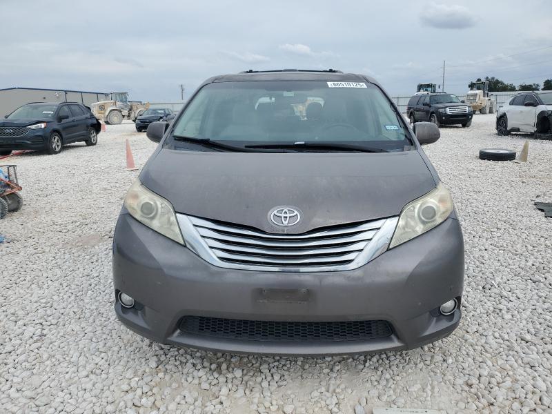 5TDYK3DCXBS019478 - 2011 TOYOTA SIENNA XLE Graphite photo 5