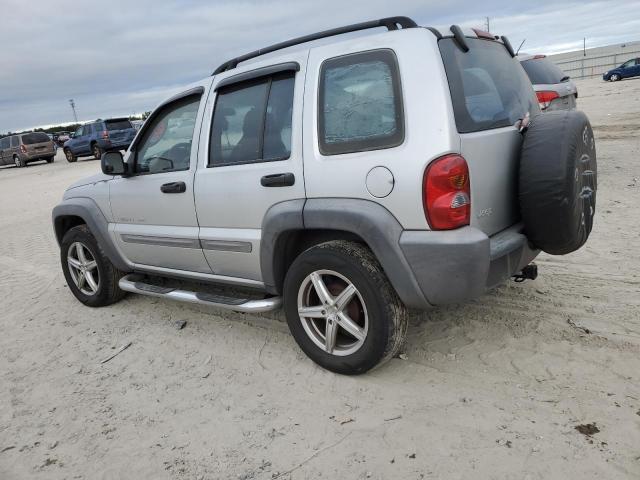 1J4GK48K22W276888 - 2002 JEEP LIBERTY SPORT Gümüş foto 2