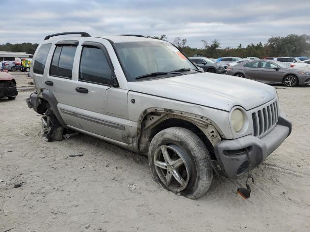 1J4GK48K22W276888 - 2002 JEEP LIBERTY SPORT Gümüş foto 4