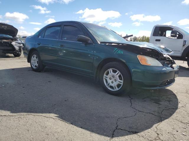 1HGES16552L072856 - 2002 HONDA CIVIC LX GREEN photo 4