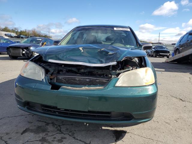 1HGES16552L072856 - 2002 HONDA CIVIC LX GREEN photo 5