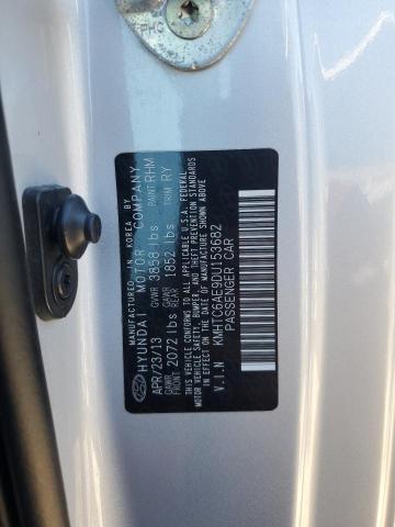 KMHTC6AE9DU153682 - 2013 HYUNDAI VELOSTER TURBO 银色 照片 13