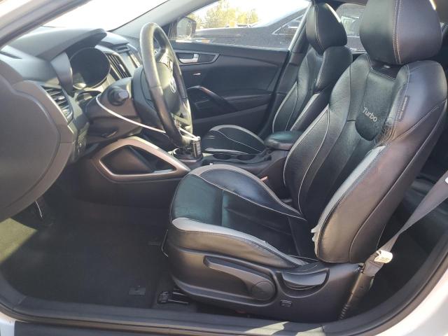 KMHTC6AE9DU153682 - 2013 HYUNDAI VELOSTER TURBO 银色 照片 7