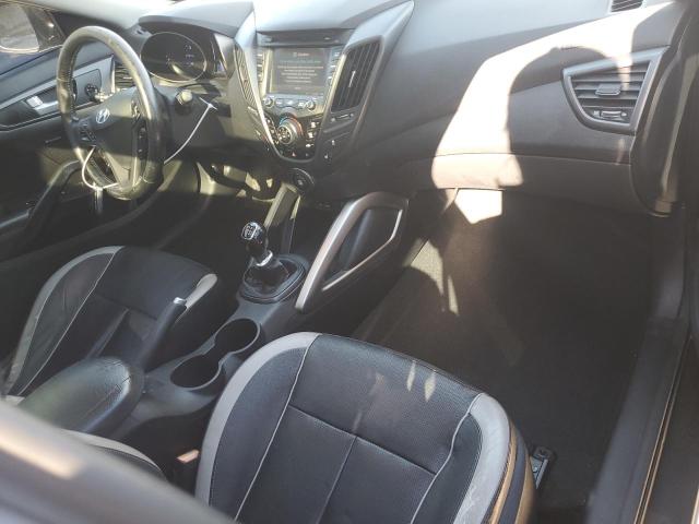 KMHTC6AE9DU153682 - 2013 HYUNDAI VELOSTER TURBO 银色 照片 8