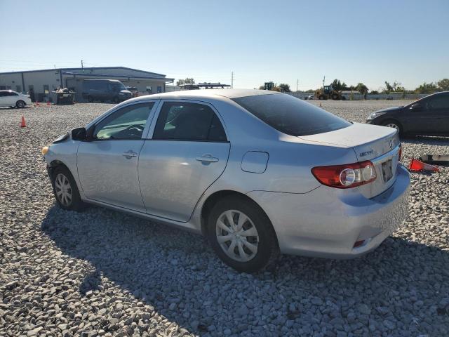 2T1BU4EE1DC002344 - 2013 TOYOTA COROLLA BASE Сріблястий фото 2