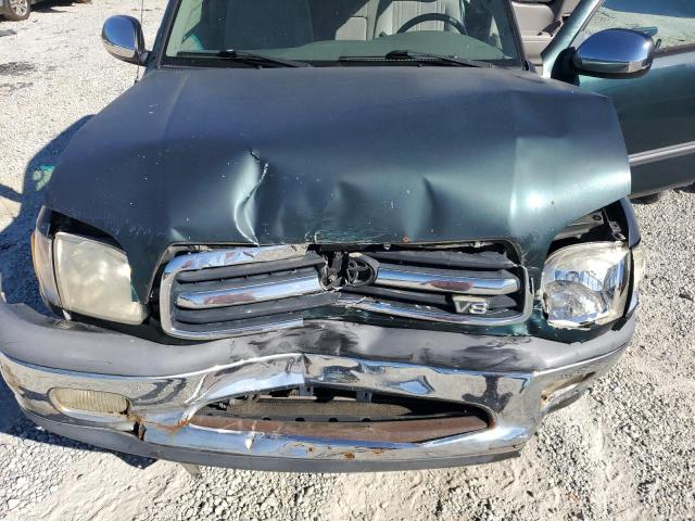 5TBRT3412YS019086 - 2000 TOYOTA TUNDRA ACCESS CAB Vert photo 11