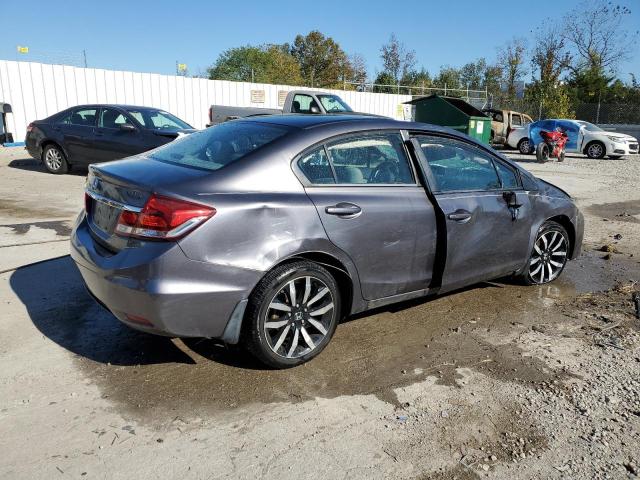 19XFB2F97FE053400 - 2015 HONDA CIVIC EXL Сұр фото 3