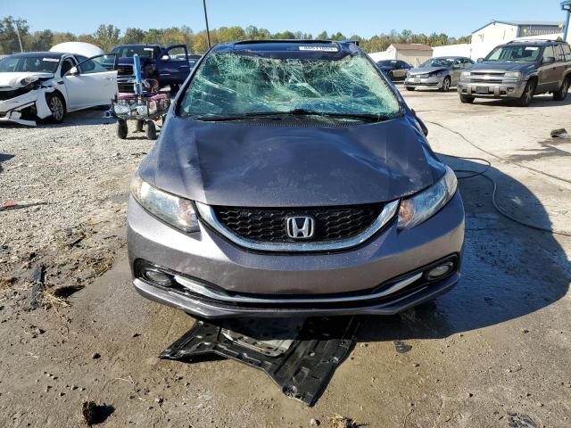 19XFB2F97FE053400 - 2015 HONDA CIVIC EXL Сұр фото 5