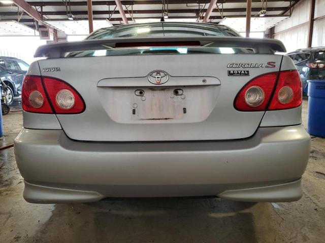2T1BR32E75C394196 - 2005 TOYOTA COROLLA CE SILVER photo 6