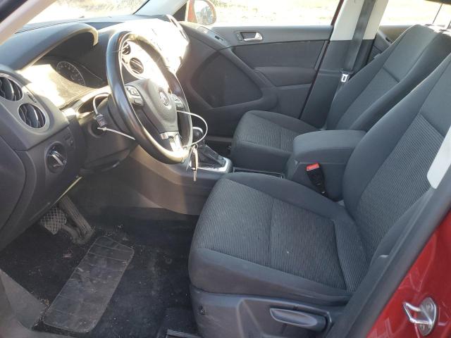 WVGAV3AXXDW111947 - 2013 VOLKSWAGEN TIGUAN S RED photo 7