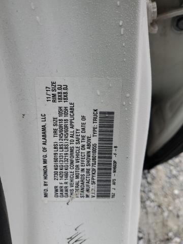 5FPYK3F70JB010055 - 2018 HONDA RIDGELINE RTL Ağ foto 13