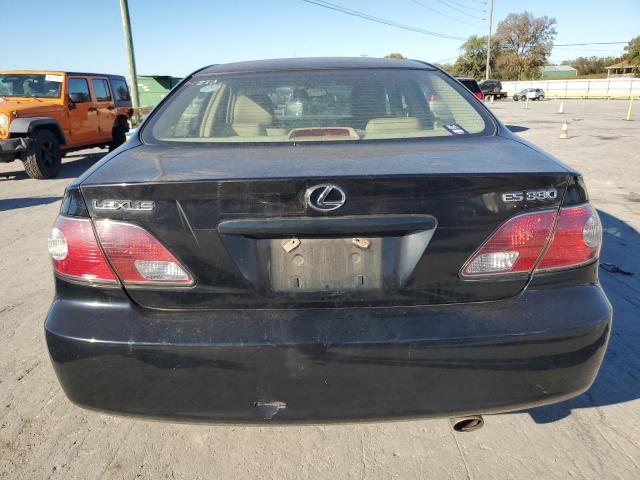 JTHBA30G245001680 - 2004 LEXUS ES 330 BLACK photo 6
