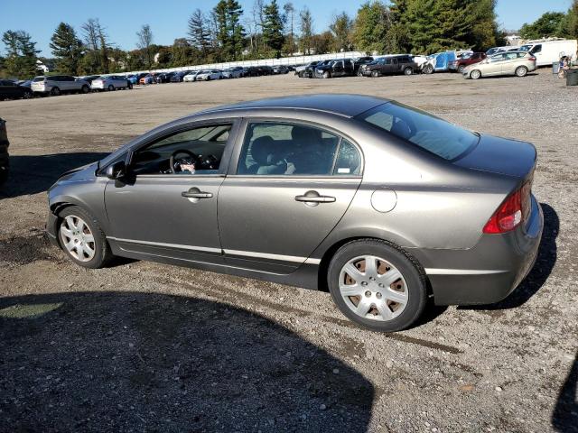 1HGFA16596L023785 - 2006 HONDA CIVIC LX رمادي صورة 2