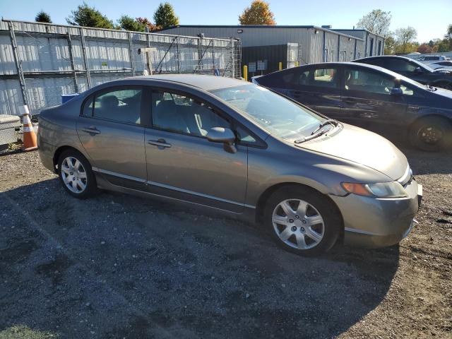 1HGFA16596L023785 - 2006 HONDA CIVIC LX رمادي صورة 4