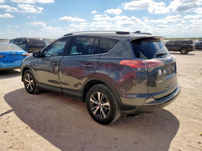 2T3WFREV2GW254333 - 2016 TOYOTA RAV4 XLE გრაფიტი ფოტო 2