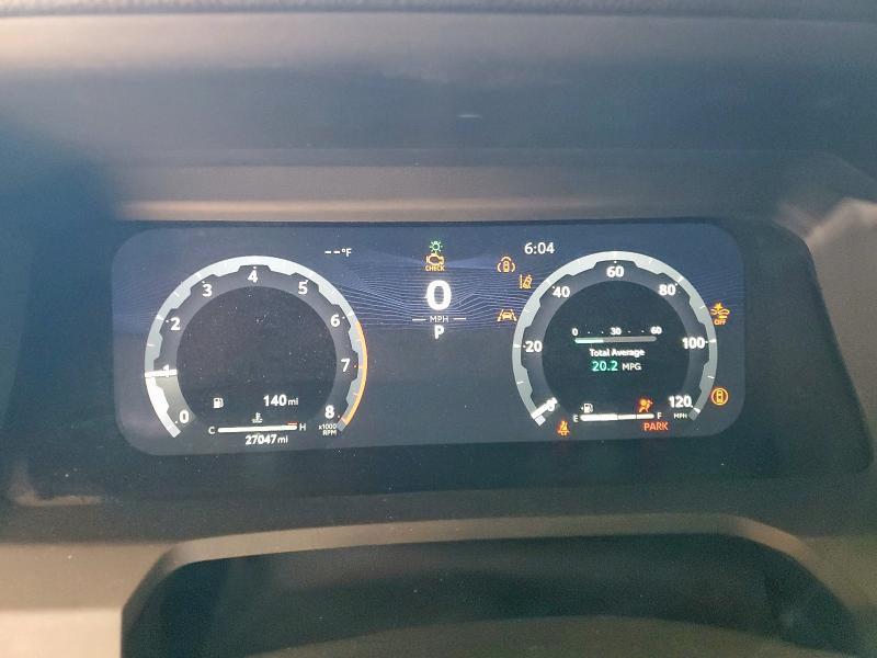 3TMLB5JN3RM035169 - 2024 TOYOTA TACOMA DOUBLE CAB Сірий фото 9