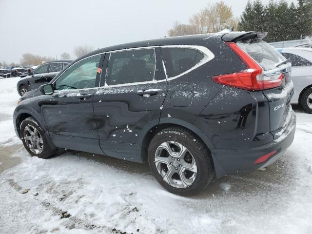 2HKRW2H80HH137921 - 2017 HONDA CR-V EXL BLACK photo 2