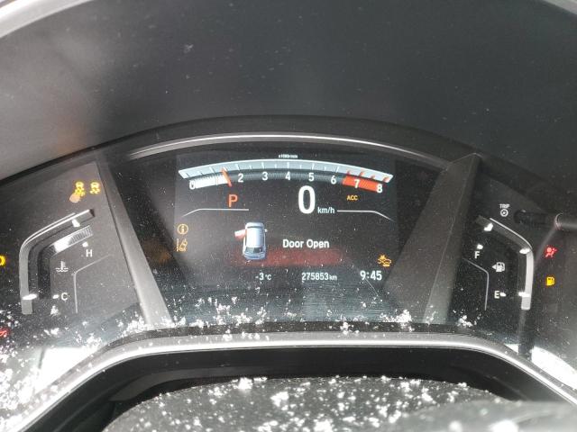 2HKRW2H80HH137921 - 2017 HONDA CR-V EXL BLACK photo 9