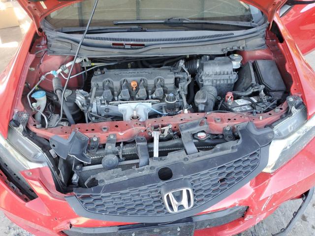 2HGFG3B57DH509554 - 2013 HONDA CIVIC LX RED photo 11