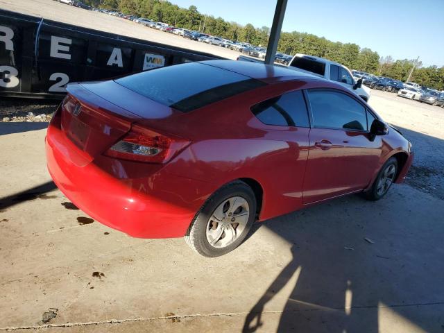 2HGFG3B57DH509554 - 2013 HONDA CIVIC LX RED photo 3