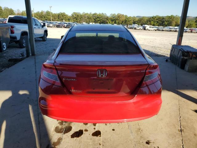 2HGFG3B57DH509554 - 2013 HONDA CIVIC LX RED photo 6