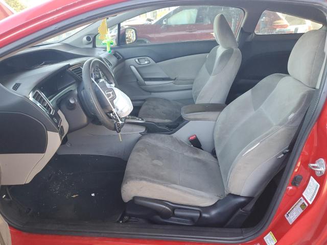 2HGFG3B57DH509554 - 2013 HONDA CIVIC LX RED photo 7