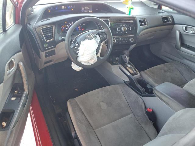 2HGFG3B57DH509554 - 2013 HONDA CIVIC LX RED photo 8