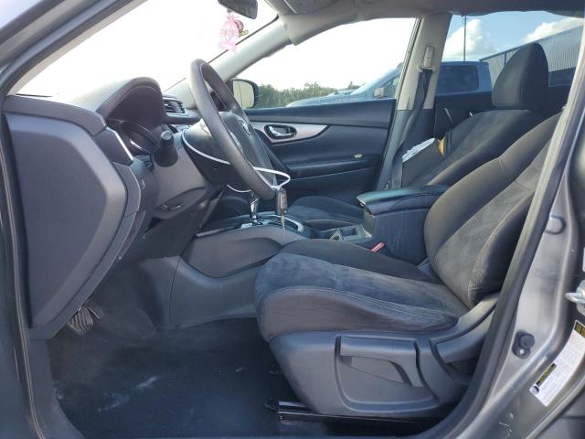 KNMAT2MV4FP567745 - 2015 NISSAN ROGUE S GRAY photo 7