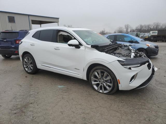 LRBFZRR43ND077308 - 2022 BUICK ENVISION AVENIR WHITE photo 4
