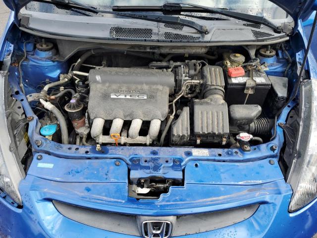 JHMGD386X7S020525 - 2007 HONDA FIT S 蓝色 照片 12