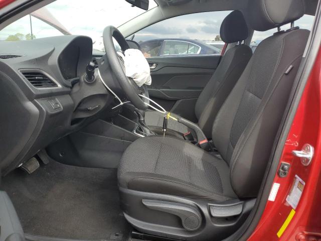3KPC24A67LE114090 - 2020 HYUNDAI ACCENT SE RED photo 7