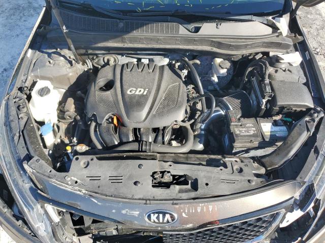 5XXGN4A71EG318587 - 2014 KIA OPTIMA EX GRAY photo 11