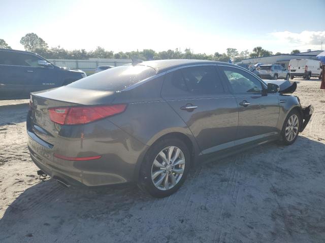 5XXGN4A71EG318587 - 2014 KIA OPTIMA EX GRAY photo 3