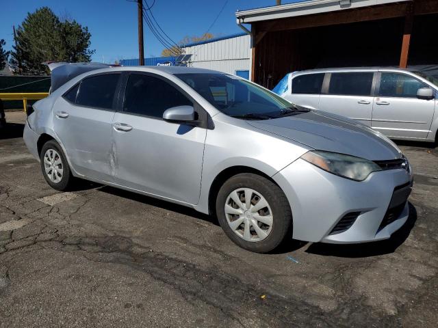 5YFBURHE2GP435443 - 2016 TOYOTA COROLLA L SILVER photo 4