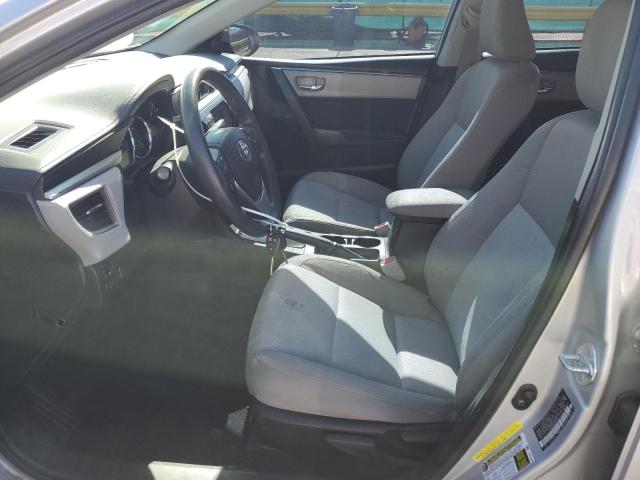 5YFBURHE2GP435443 - 2016 TOYOTA COROLLA L SILVER photo 7