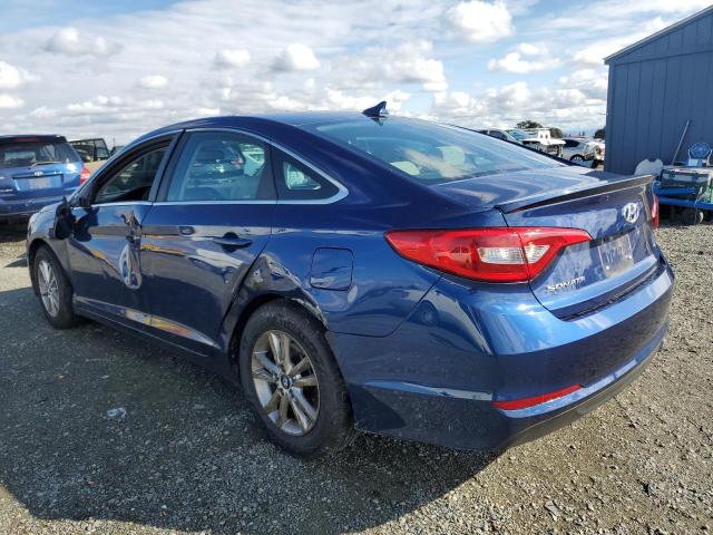 5NPE24AF5HH513933 - 2017 HYUNDAI SONATA SE 蓝色 照片 2