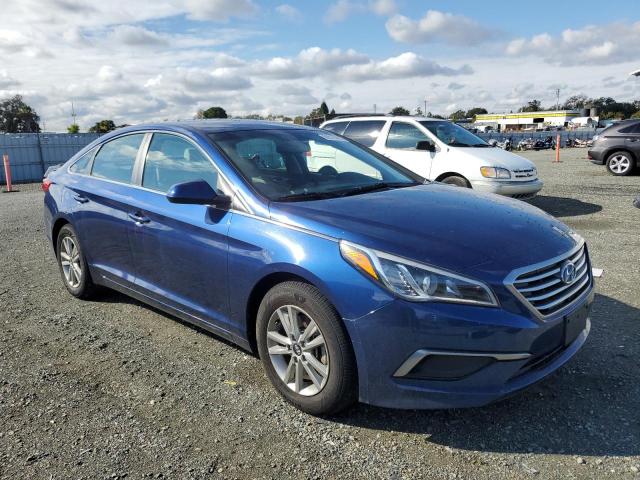 5NPE24AF5HH513933 - 2017 HYUNDAI SONATA SE 蓝色 照片 4