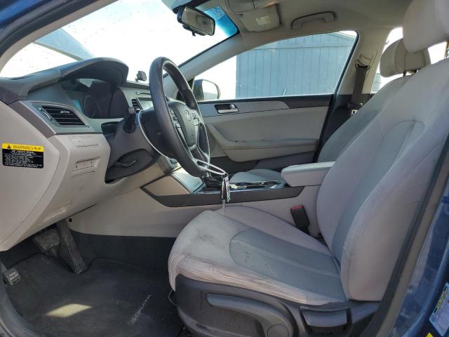 5NPE24AF5HH513933 - 2017 HYUNDAI SONATA SE 蓝色 照片 7