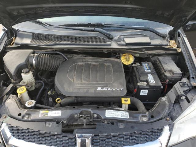 2C4RDGCG4ER128901 - 2014 DODGE GRAND CARAVAN SXT Noir photo 12