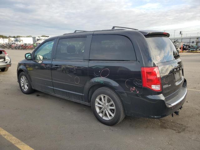 2C4RDGCG4ER128901 - 2014 DODGE GRAND CARAVAN SXT Noir photo 2
