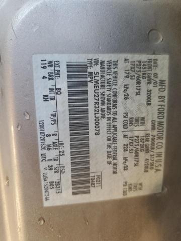 5LMEU27R32LJ00078 - 2002 LINCOLN NAVIGATOR ბეჟი ფოტო 13