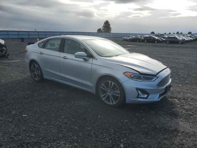 3FA6P0D95KR222105 - 2019 FORD FUSION TITANIUM ვერცხლისფერი ფოტო 4